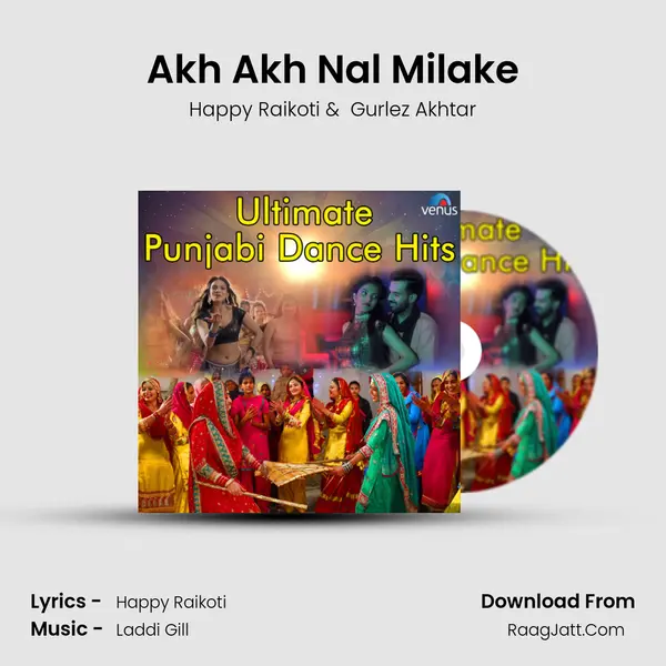 Akh Akh Nal Milake MP3 Song by Happy Raikoti Cover