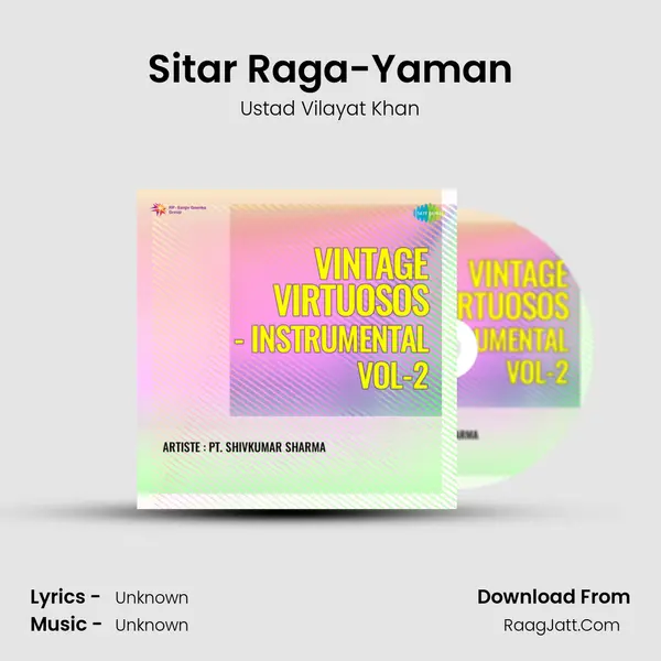 Sitar Raga-Yaman MP3 Song by Ustad Vilayat Khan Cover