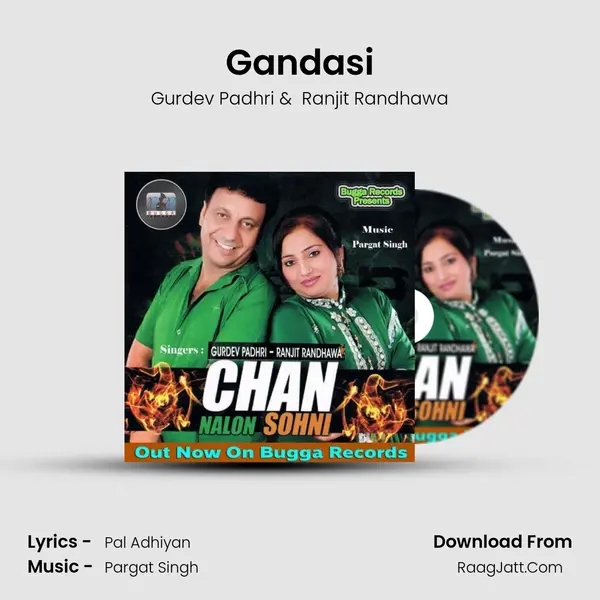 Gandasi MP3 Song by Gurdev Padhri Cover