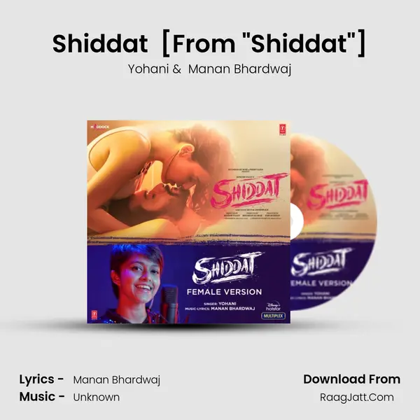 Shiddat (Female Version) [From Shiddat] mp3 song
