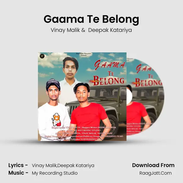Gaama Te Belong MP3 Song by Vinay Malik Cover