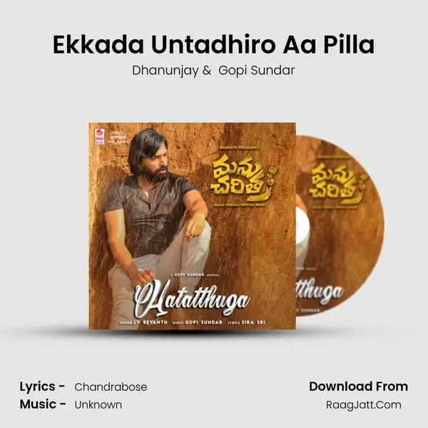 Ekkada Untadhiro Aa Pilla MP3 Song by Dhanunjay Cover
