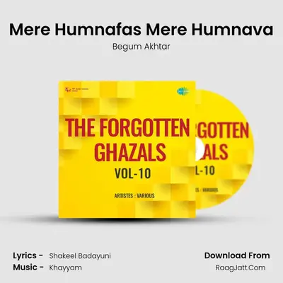 Mere Humnafas Mere Humnava MP3 Song by Begum Akhtar Cover