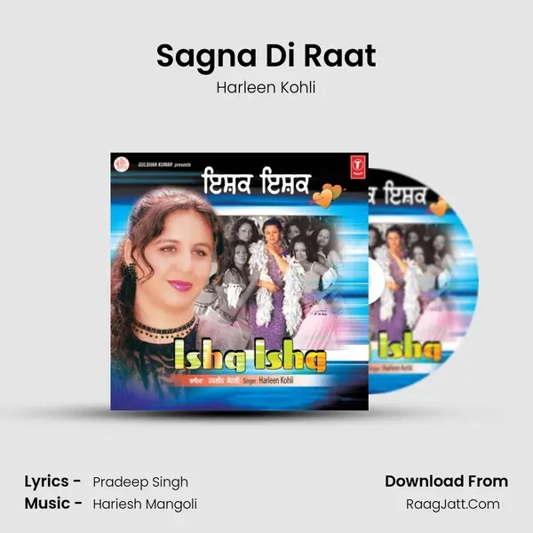 Sagna Di Raat MP3 Song by Harleen Kohli Cover