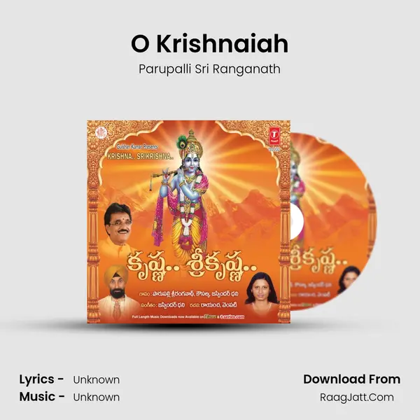 O Krishnaiah MP3 Song by Parupalli Sri Ranganath Cover