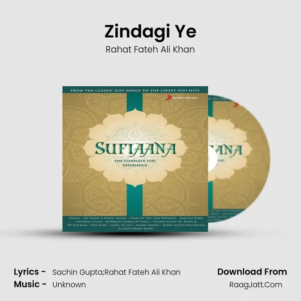 Zindagi Ye MP3 Song by Rahat Fateh Ali Khan Cover