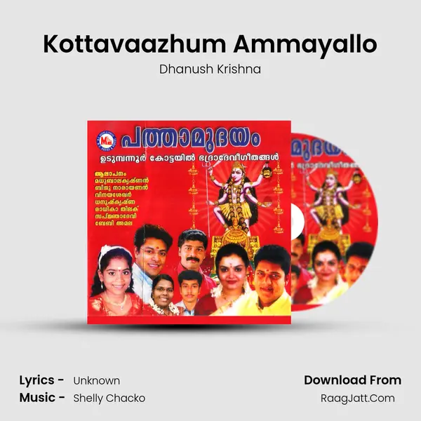 Kottavaazhum Ammayallo MP3 Song by Dhanush Krishna Cover