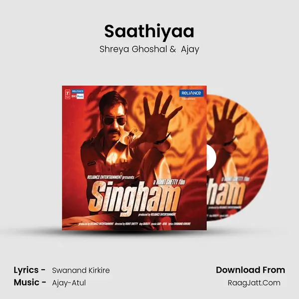 Saathiyaa MP3 Song by Shreya Ghoshal Cover