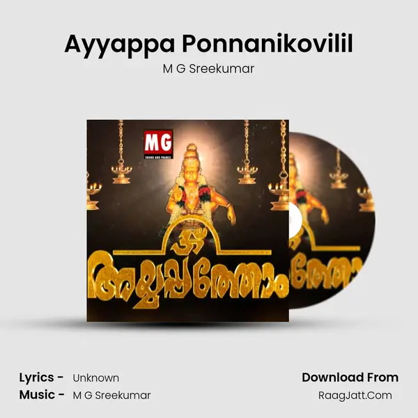 Ayyappa Ponnanikovilil MP3 Song by M G Sreekumar Cover