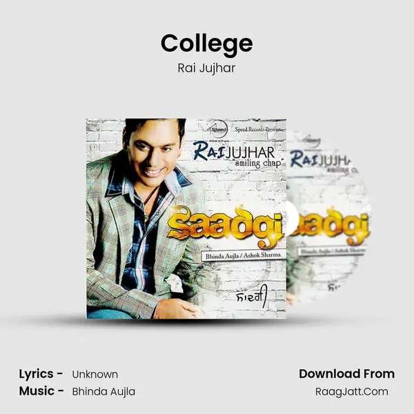 College MP3 Song by Rai Jujhar Cover