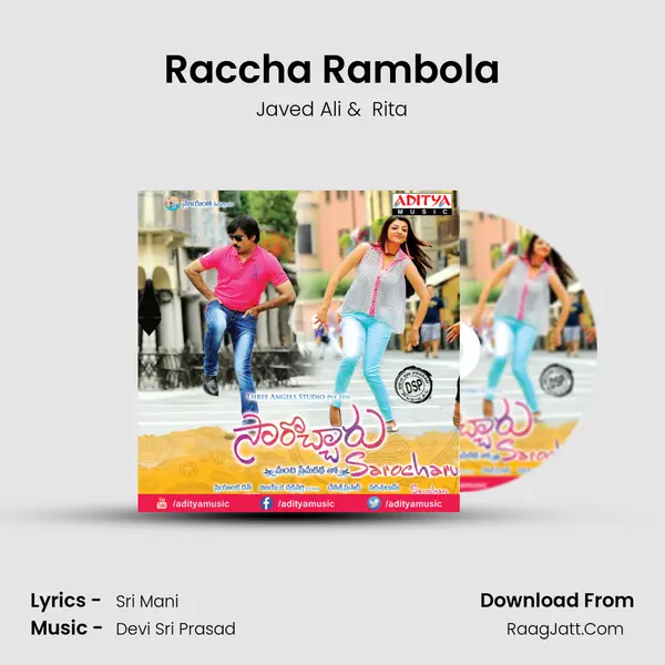Raccha Rambola MP3 Song by Javed Ali Cover