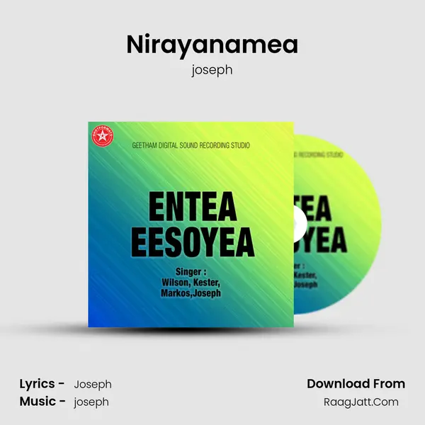 Nirayanamea MP3 Song by joseph Cover