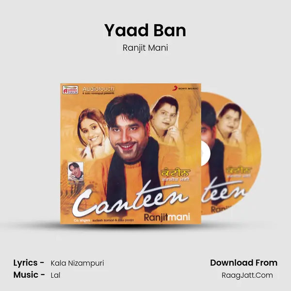 Yaad Ban MP3 Song by Ranjit Mani Cover