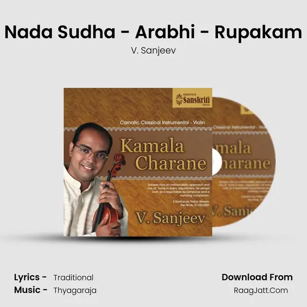 Nada Sudha - Arabhi - Rupakam MP3 Song by V. Sanjeev Cover