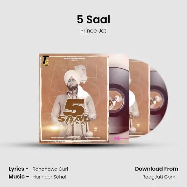5 Saal MP3 Song by Prince Jot Cover