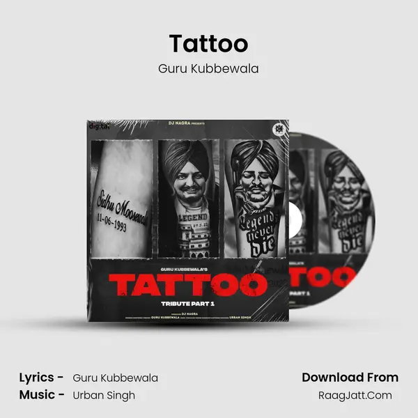 Tattoo MP3 Song by Guru Kubbewala Cover