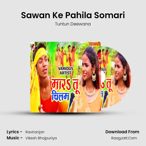Sawan Ke Pahila Somari MP3 Song by Tuntun Deewana Cover