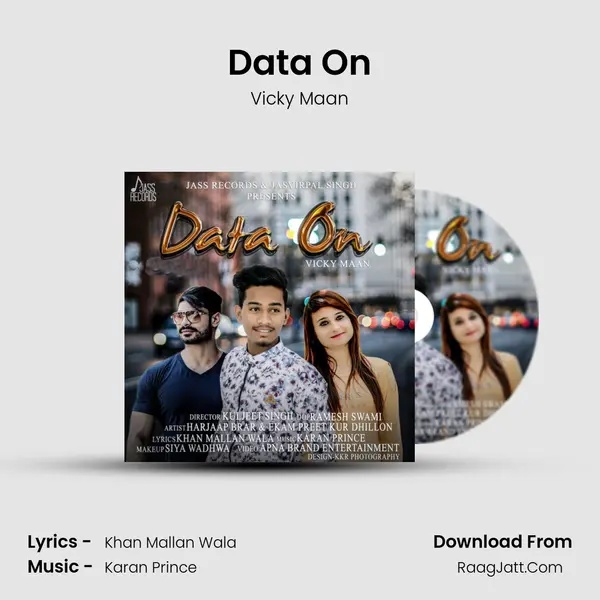 Data On MP3 Song by Vicky Maan Cover