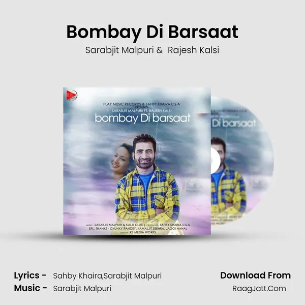 Bombay Di Barsaat MP3 Song by Sarabjit Malpuri Cover