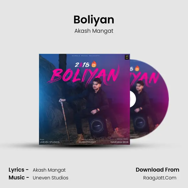 Boliyan MP3 Song by Akash Mangat Cover