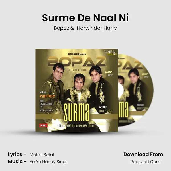 Surme De Naal Ni MP3 Song by Bopaz Cover