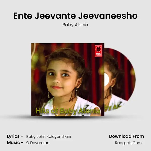 Ente Jeevante Jeevaneesho MP3 Song by Baby Alenia Cover