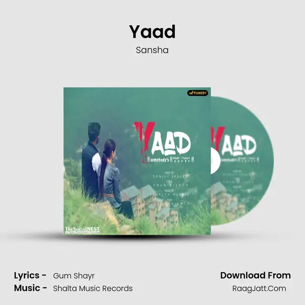 Yaad MP3 Song by Sansha Cover