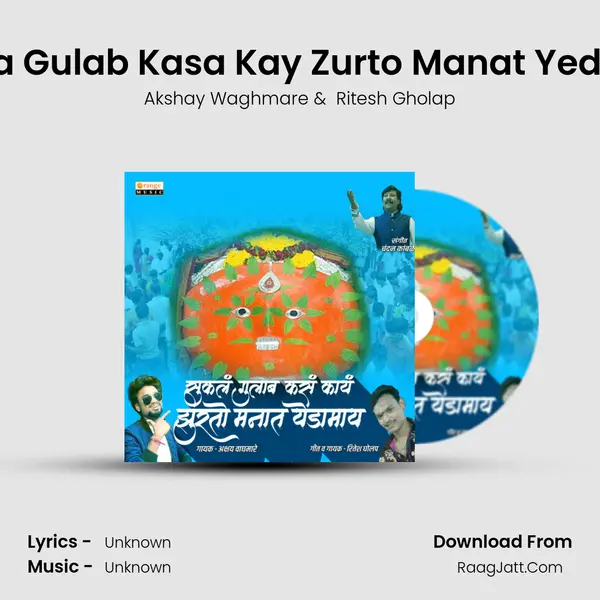 Sukala Gulab Kasa Kay Zurto Manat Yedamay MP3 Song by Akshay Waghmare Cover