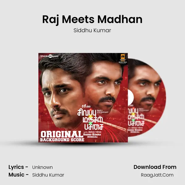Raj Meets Madhan MP3 Song by Siddhu Kumar Cover