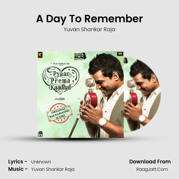 A Day To Remember MP3 Song by Yuvan Shankar Raja Cover