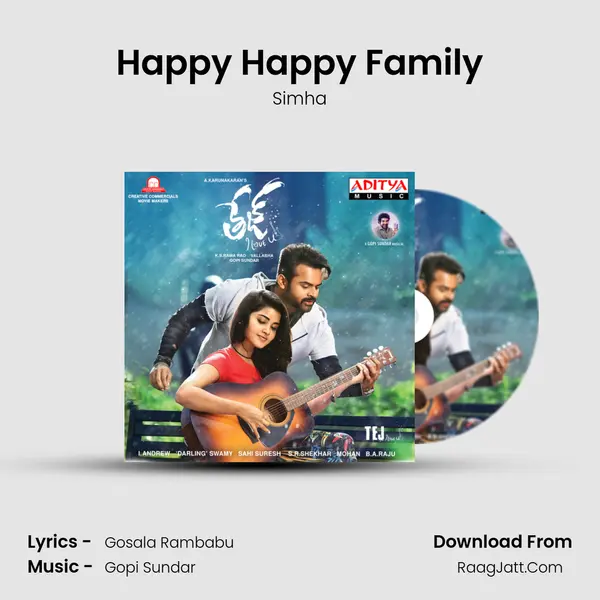 Happy Happy Family MP3 Song by Simha Cover