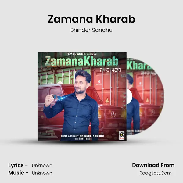 Zamana Kharab MP3 Song by Bhinder Sandhu Cover