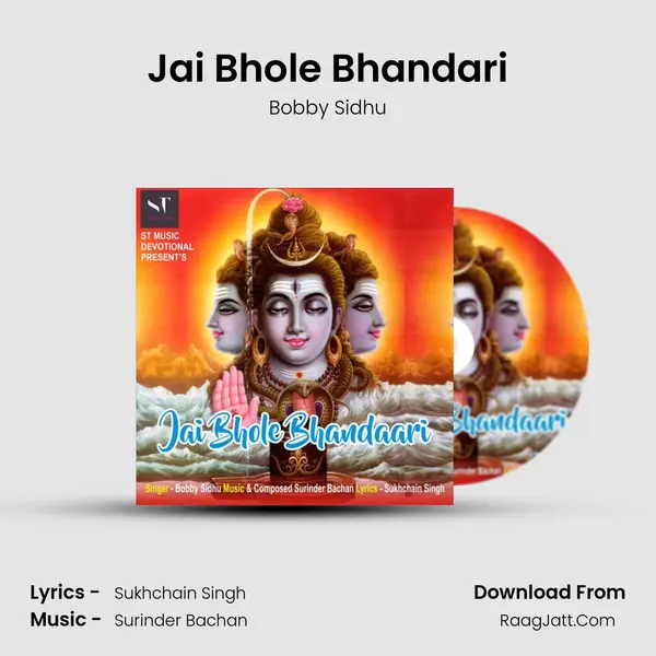 Jai Bhole Bhandari MP3 Song by Bobby Sidhu Cover