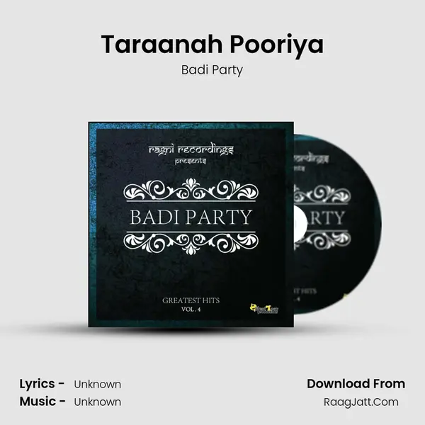 Taraanah Pooriya MP3 Song by Badi Party Cover