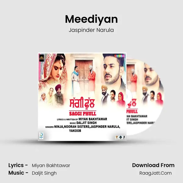 Meediyan MP3 Song by Jaspinder Narula Cover