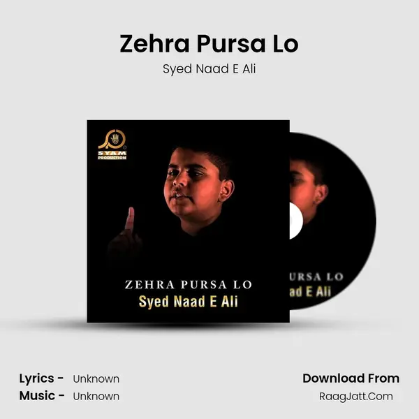 Zehra Pursa Lo - Single - Syed Naad E Ali