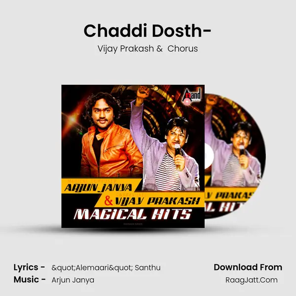 Chaddi Dosth-(Thme Song) MP3 Song by Vijay Prakash Cover