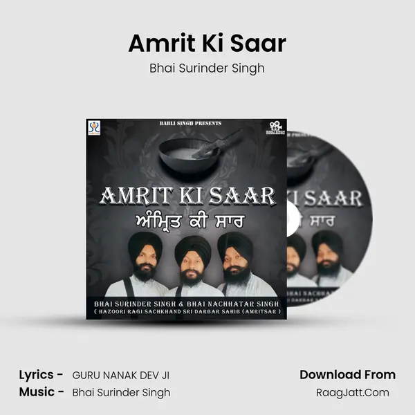 Amrit Ki Saar MP3 Song by Bhai Surinder Singh Cover