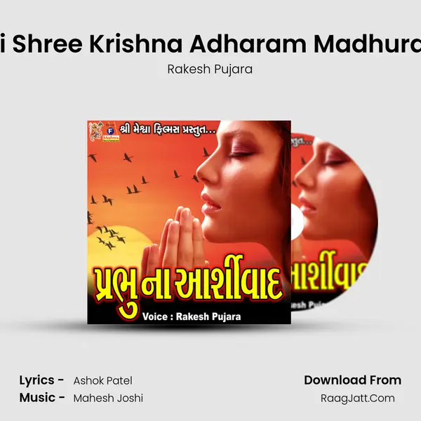 Jai Shree Krishna Adharam Madhuram MP3 Song by Rakesh Pujara Cover