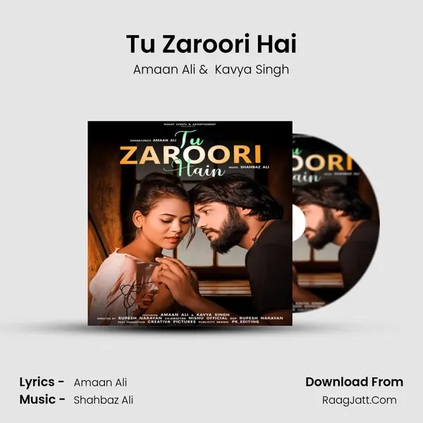Tu Zaroori Hai MP3 Song by Amaan Ali Cover