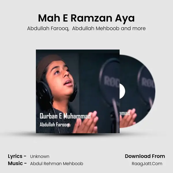 Mah E Ramzan Aya MP3 Song by Abdullah Farooq Cover