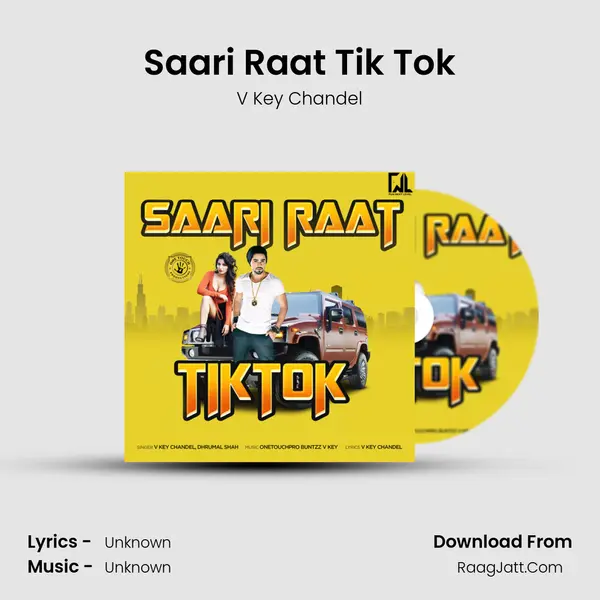 Saari Raat Tik Tok MP3 Song by V Key Chandel Cover