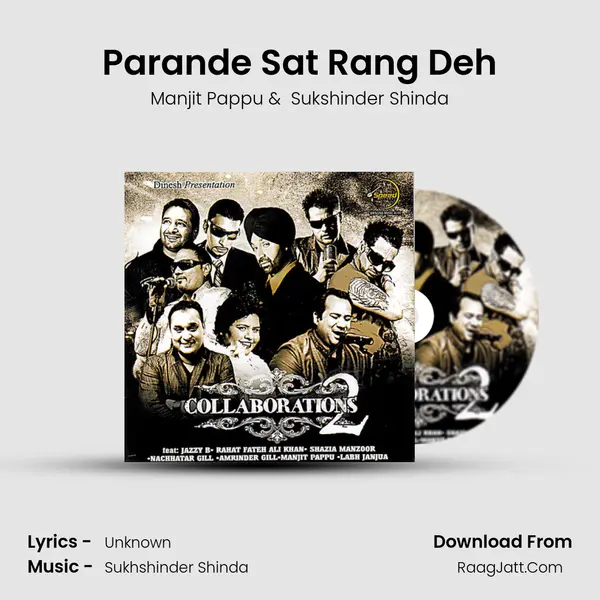 Parande Sat Rang Deh MP3 Song by Manjit Pappu Cover