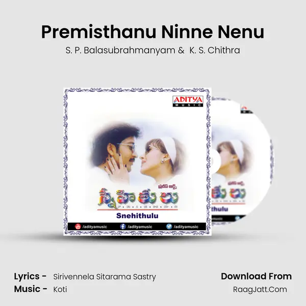 Premisthanu Ninne Nenu MP3 Song by S. P. Balasubrahmanyam Cover