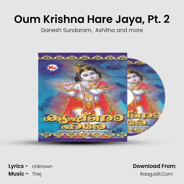 Oum Krishna Hare Jaya, Pt. 2 MP3 Song by Ganesh Sundaram Cover