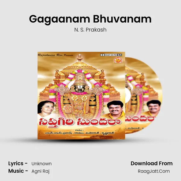 Gagaanam Bhuvanam MP3 Song by N. S. Prakash Cover