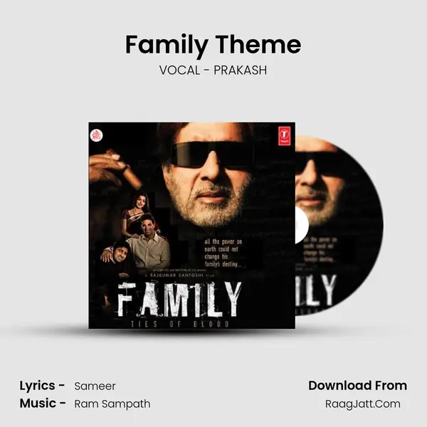 Family Theme MP3 Song by VOCAL - PRAKASH Cover