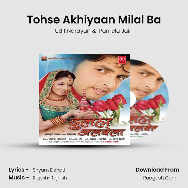 Tohse Akhiyaan Milal Ba MP3 Song by Udit Narayan Cover