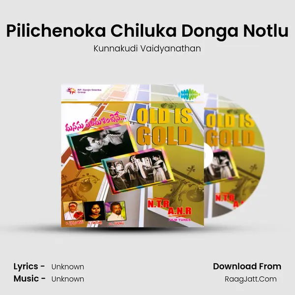 Pilichenoka Chiluka Donga Notlu MP3 Song by Kunnakudi Vaidyanathan Cover