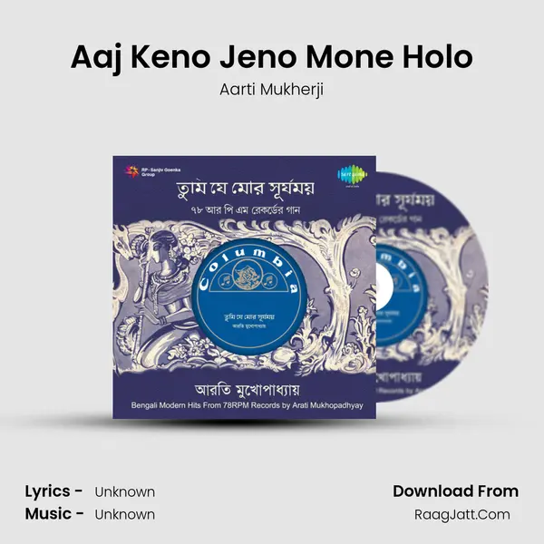 Aaj Keno Jeno Mone Holo MP3 Song by Aarti Mukherji Cover